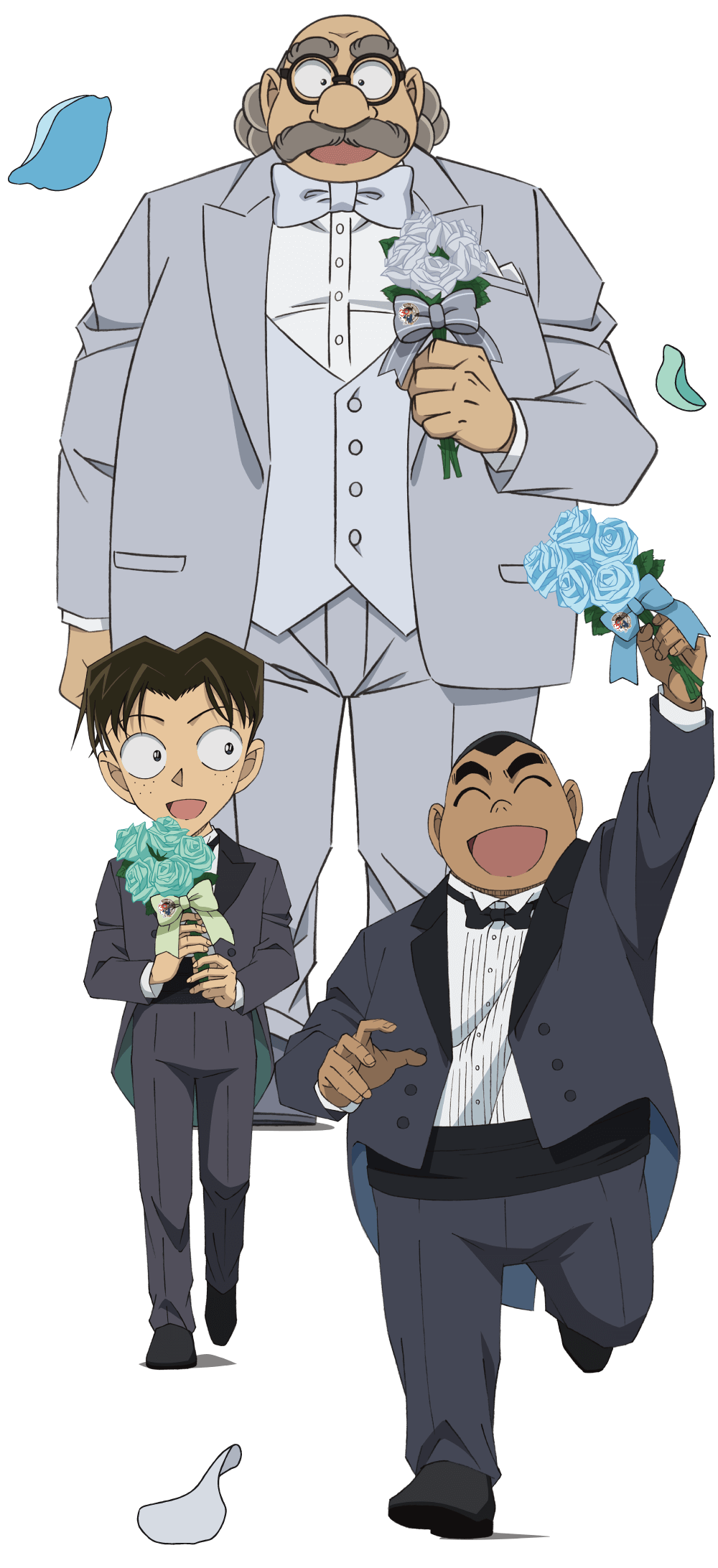 アガサ博士・小嶋元太・円谷光彦