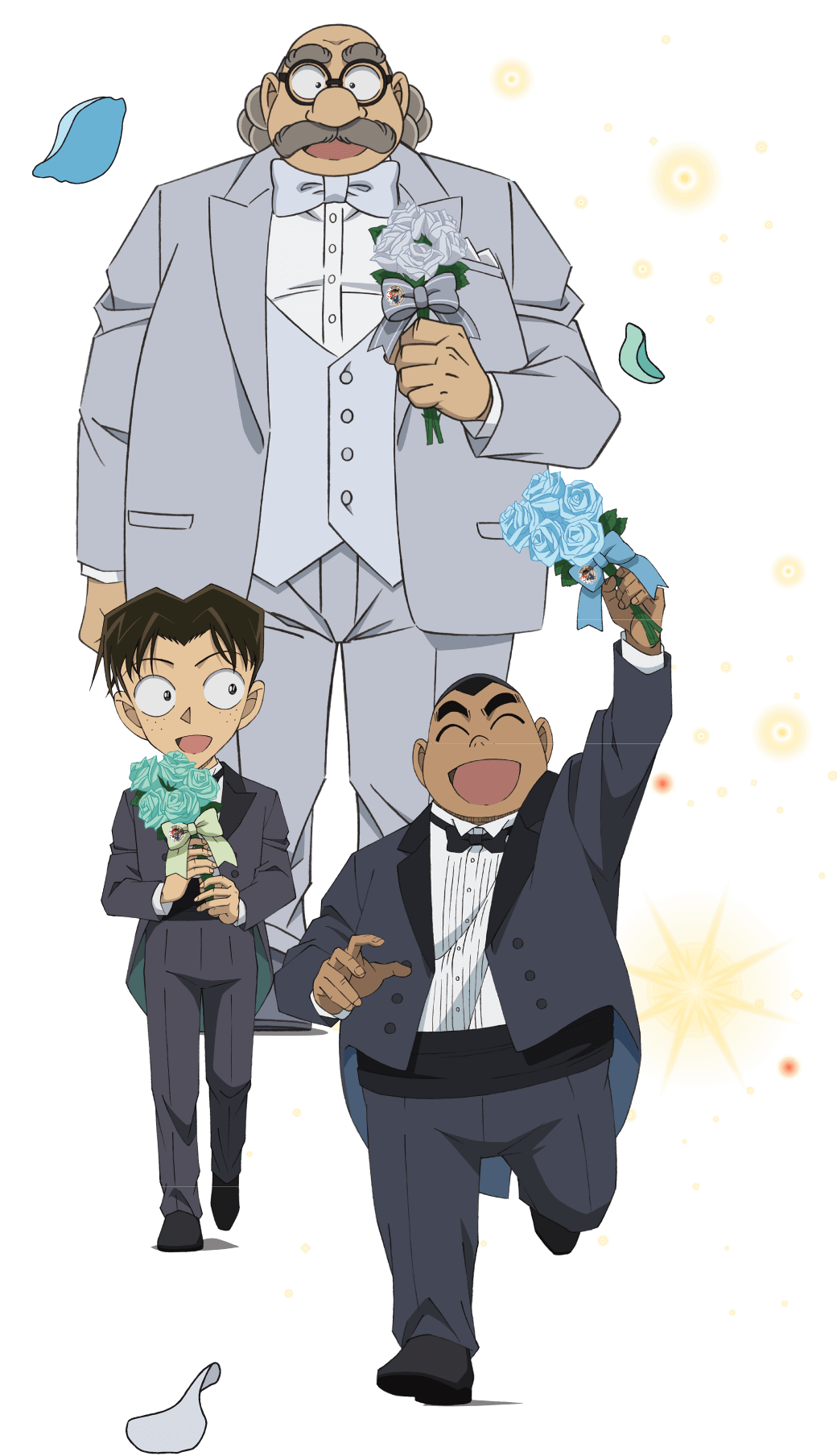 アガサ博士・小嶋元太・円谷光彦