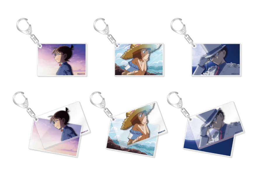 セル画風アクリルキーホルダー(全3種)