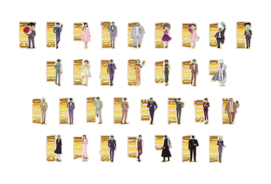 ダイカットステッカー(全31種)